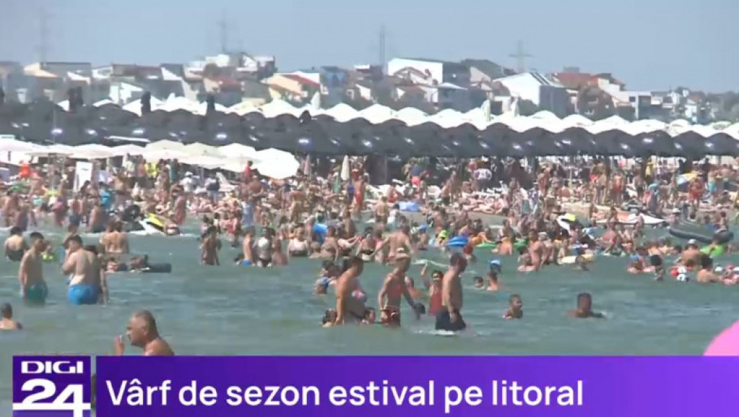 Vârf de sezon și prețuri mari pe litoralul românesc