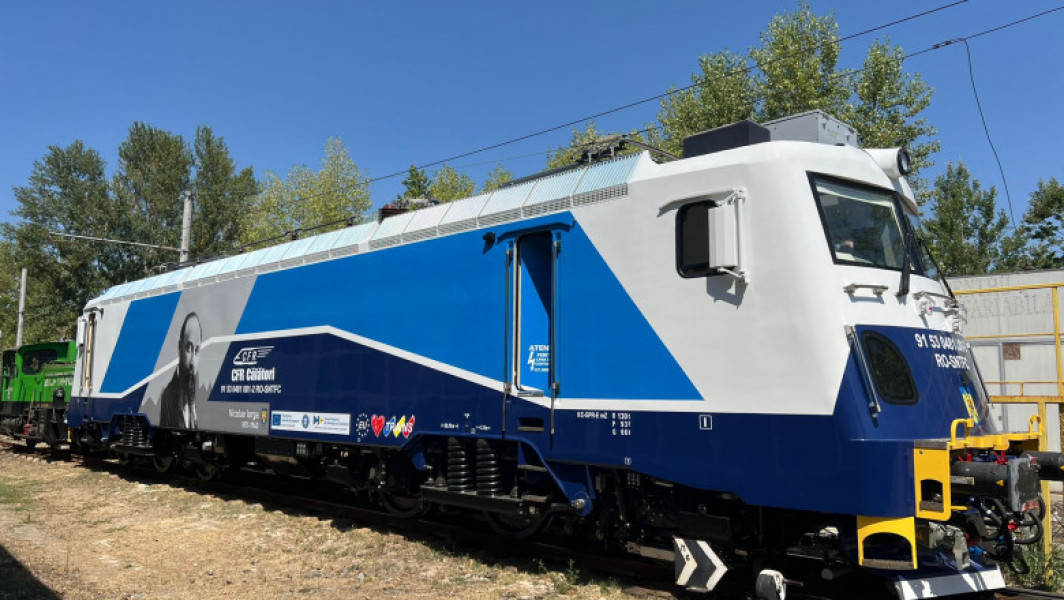 România finalizează modernizarea primei locomotive electrice prin PNRR