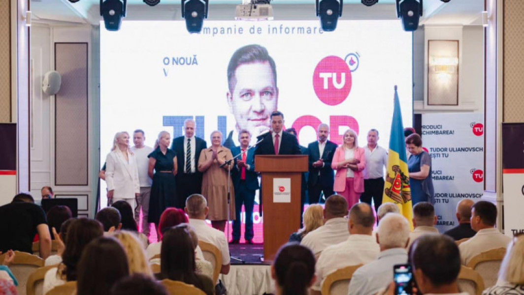 Tudor Ulianovschi își anunță candidatura pentru funcția de președinte al Republicii Moldova