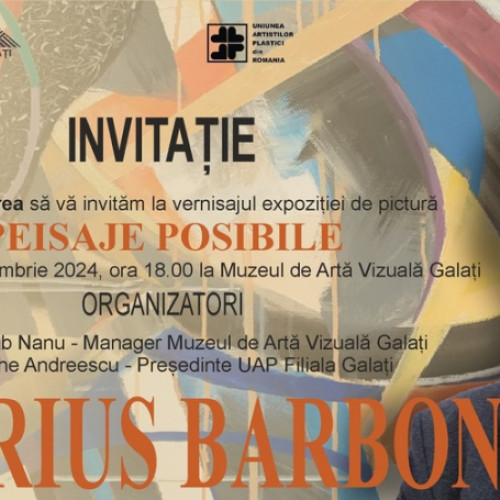 Expozitia &quot;Peisaje posibile&quot; la Muzeul de Artă Vizuală