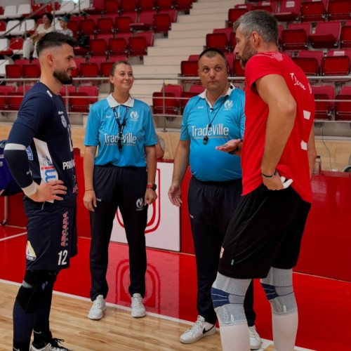 CSM Arcada și Dinamo București au disputat un meci de verificare