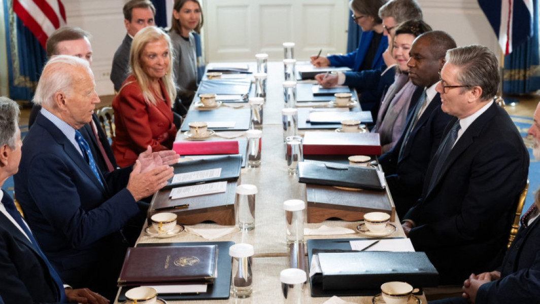 Biden și Starmer îngrijorați de sprijinul militar al Iranului și Coreei de Nord pentru Rusia