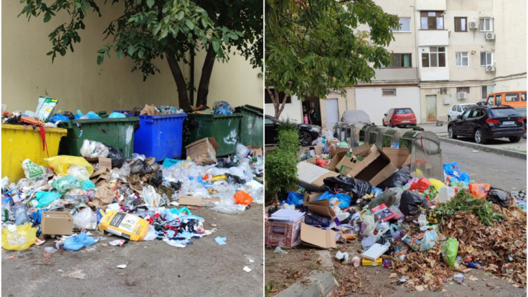 Situație alarmantă în orașul Drăgoșani, județul Vâlcea, din cauza gunoaielor