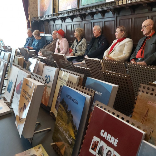 Expozitia &quot;Autori galateni si cartile lor&quot; vernisata la Casa de Ajutor Reciproc a Pensionarilor Galati