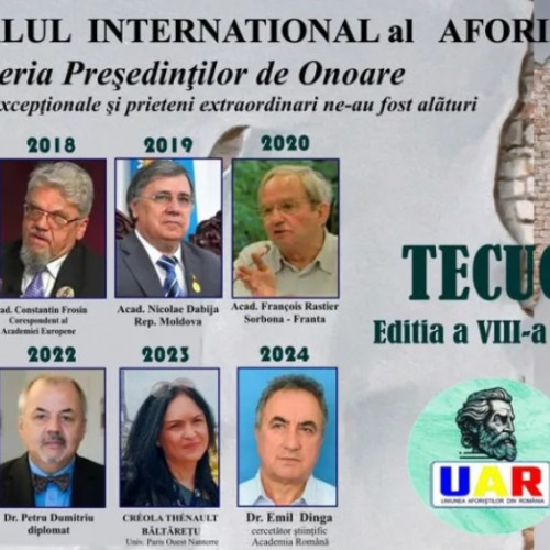 Festivalul Internațional al Aforismului se desfășoară la Tecuci
