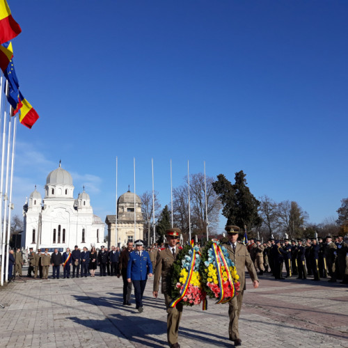 Ceremonii dedicate eroilor neamului la Cimitirul Eternitatea din Galați