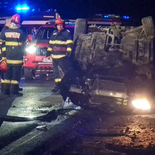 Accident tragic în curba de la Independența