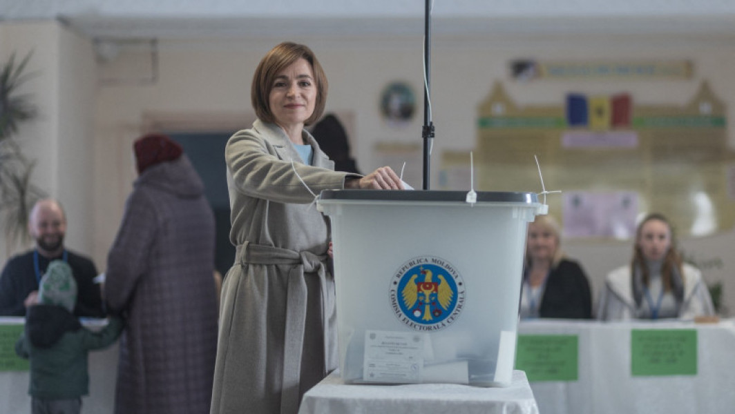 Maia Sandu devine prima femeie cu două mandate consecutive de președinte în Republica Moldova