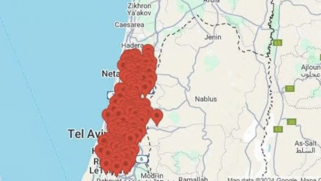 Explozii puternice în centrul Israelului, confirmate atacuri din Liban