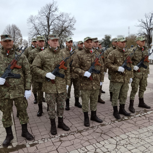 Ceremonie solemnă la Galati în memoria eroilor căzuți în Primul Război Mondial