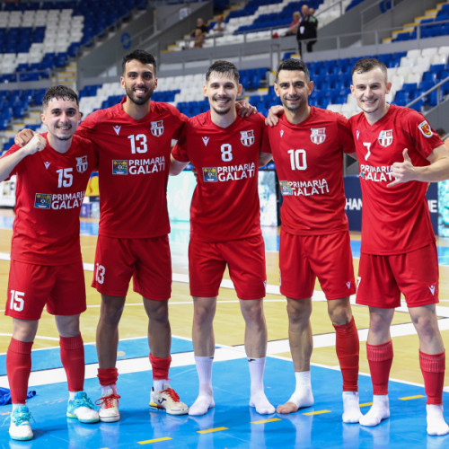 United Galați obține o victorie clară în Liga 1 la Futsal