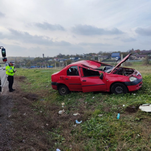 Intervenție de urgență în Galați: un bărbat rănit într-un accident rutier