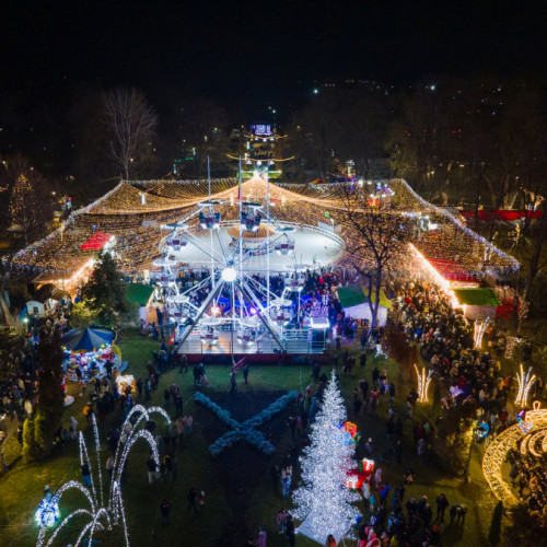 Seară magică la Grădina Publică: Întâlniri cu Moș Crăciun și Moș Nicolae