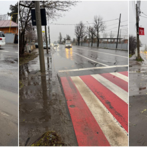 Alarma falsă privind canalizările de pe strada Traian