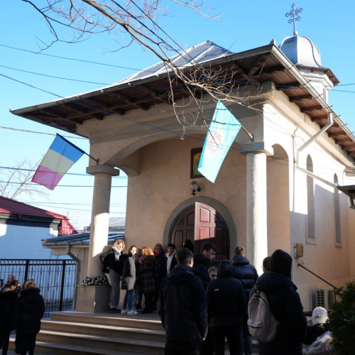 Sărbătoare la Capela &quot;Sfantul si Dreptul Lazar&quot; din Galați