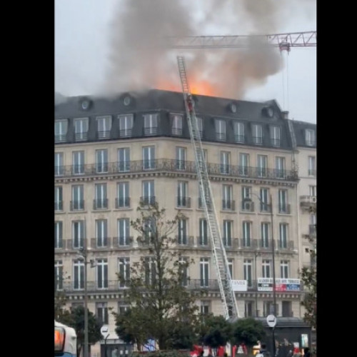 Incendiu la gara Saint-Lazare din Paris și evacuarea Turnului Eiffel