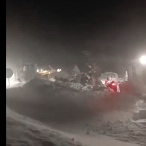 Furtuna de zăpadă izolează regiuni din Bosnia și Herțegovina, peste 170.000 de locuințe rămân fără curent electric