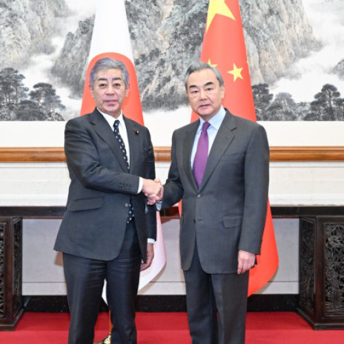 Întâlnirea oficială dintre miniștrii de externe ai Chinei și Japoniei