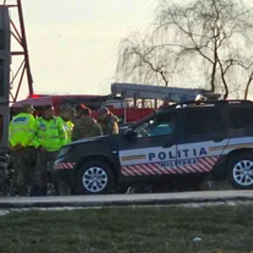 Accident rutier la periferia municipiului Galați, fără victime