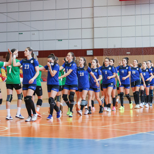 CS Municipal Galați, victorioase în sezonul regulat de handbal