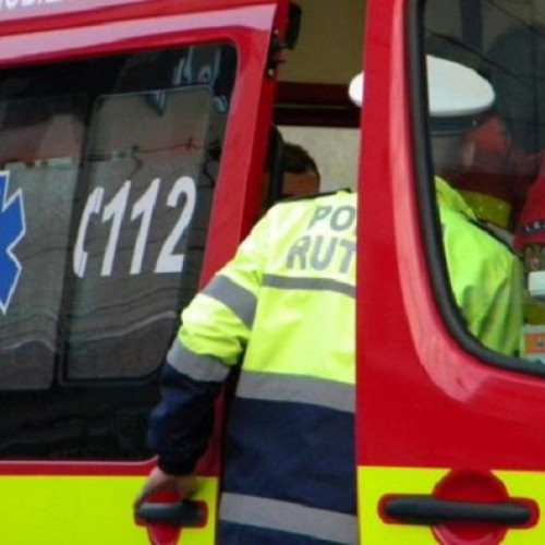 Accident grav în Ivesti: Un șofer a scăpat cu viață după ce a lovit o fetiță