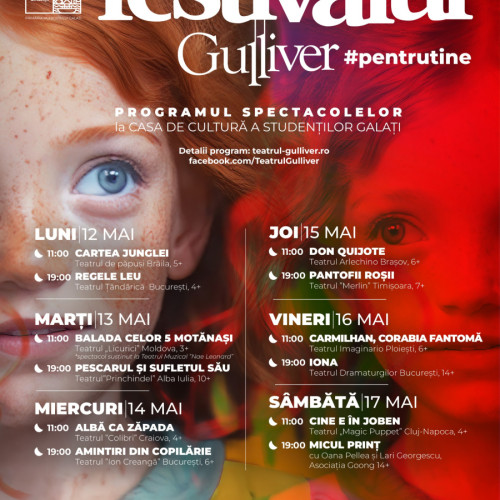 A început Festivalul &quot;Gulliver&quot; 2025 la Galați