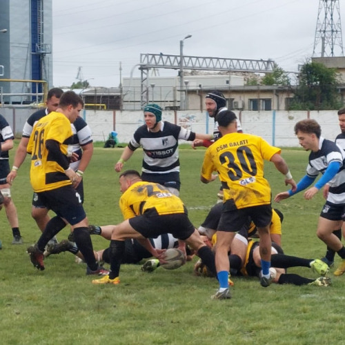 CSM Galați încheie sezonul regulat de rugby fără înfrângere