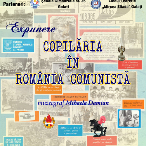 Expozitie despre copilaria in Romania comunista la Muzeul &quot;Casa Cuza Voda&quot;