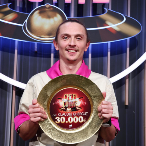 Claudiu Ghergut câștigă sezonul 15 &quot;Chefi la cuțite&quot;