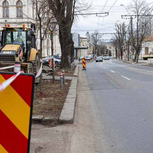 Primăria Galați a emis ordinul de începere a lucrărilor de modernizare pe un nou tronson al străzii Domnească.