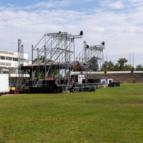 Stadionul &quot;Nicolae Rainea&quot; din Galați a găzduit recent un festival de rock after mult timp