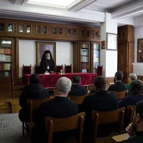 Adunarea anuală a CAR din Arhiepiscopia Dunării de Jos, condusă de Anca Spânu, a avut loc duminică, la Centrul eparhial pe 18 februarie 2024 la 07:00. Foto: Cristian Gîrliceanu