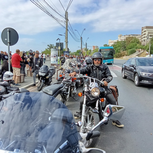 Spectacol moto pe Faleza Dunării din Galați