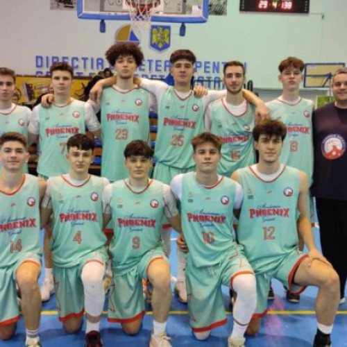 Under 17 masculin de la Academia de Baschet Phoenix Galați calificată în turneul final