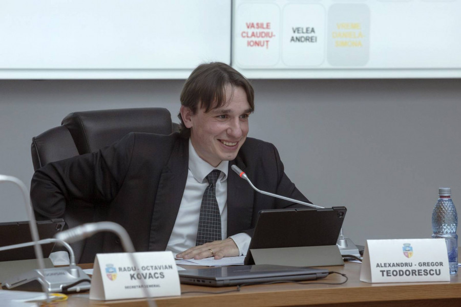 Gregor Teodorescu demisionează din Consiliul Local Galați pentru o promovare profesională