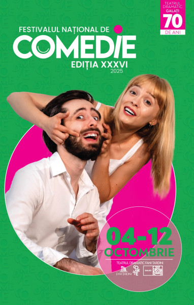 Festivalul Național de Comedie revine la Galați în octombrie 2025