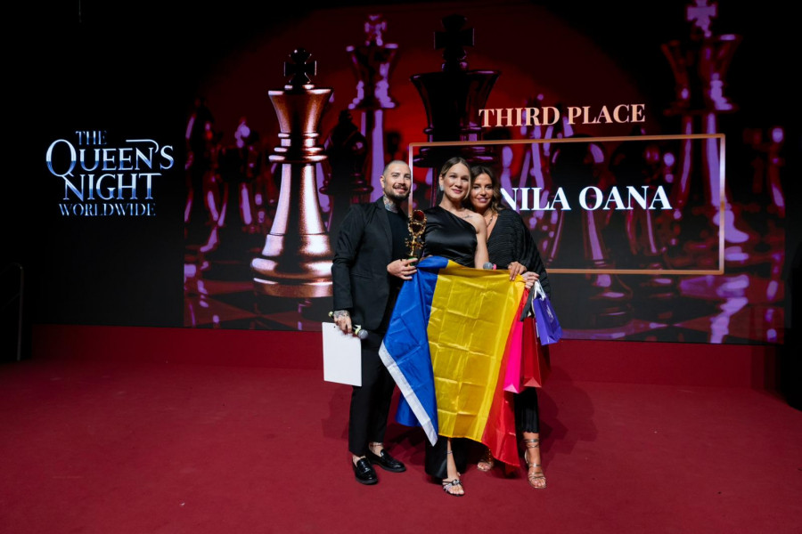 Oana Dănilă a câștigat locul 3 la competiția internațională The Queens Night de la Milano