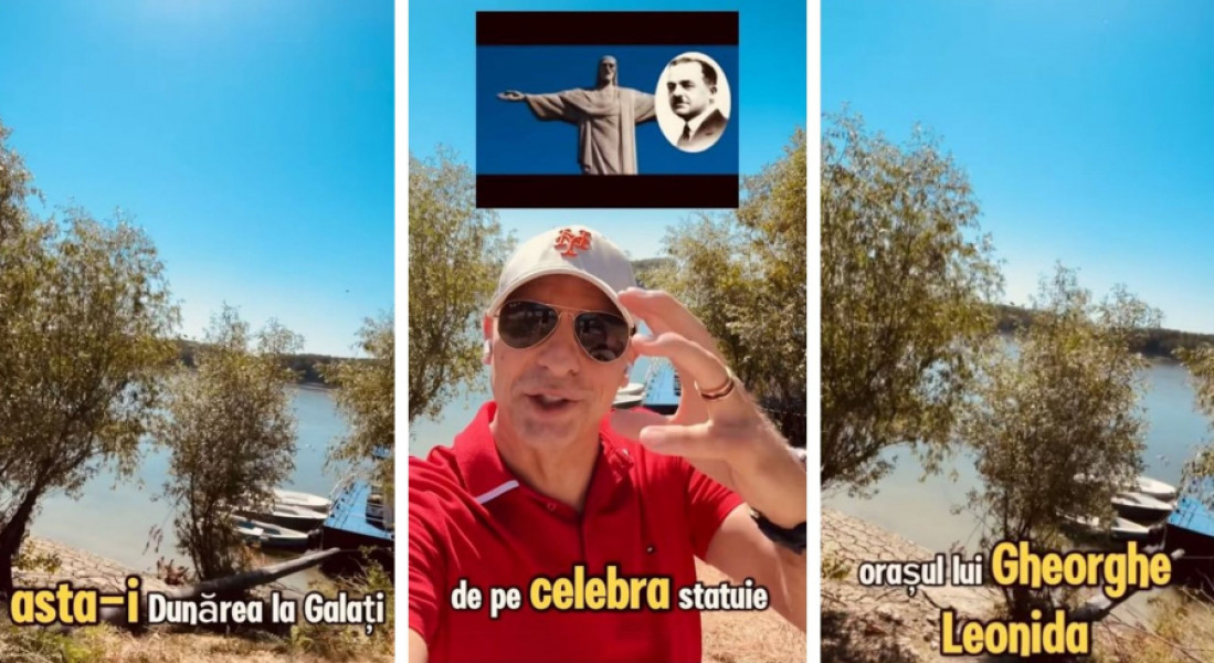 Dan Negru promovează legătura specială dintre Galați și statuia lui Iisus din Rio