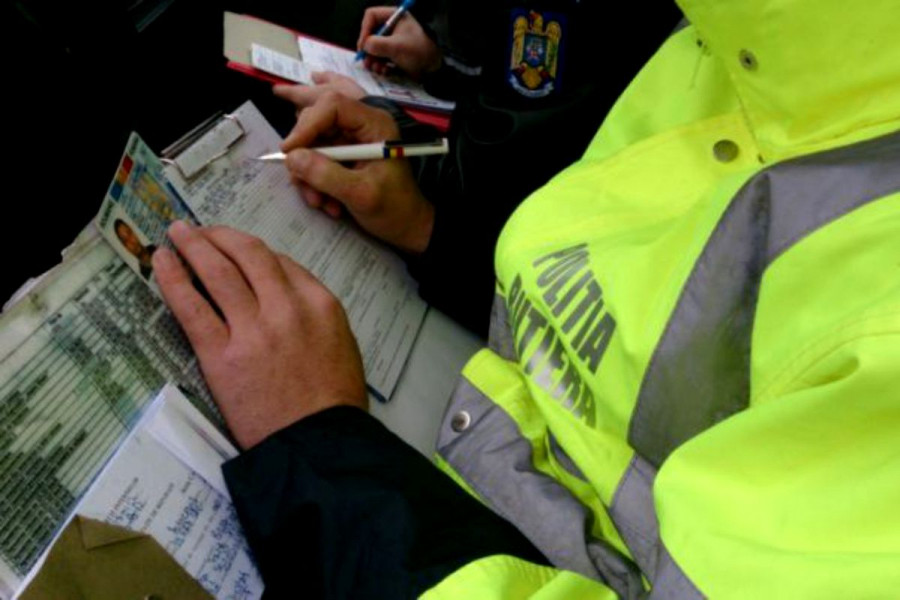 11 șoferi au rămas pietoni într-o zi după o acțiune a Poliției Rutiere din Galați