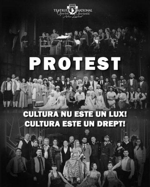 Teatrele gălățene protestează împotriva restricțiilor din OUG nr. 52/2025 care blochează activitatea culturală