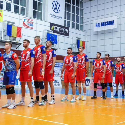 CSM Arcada si Corona Brasov se intalnesc intr-o partida de volei masculin deosebit de importanta!