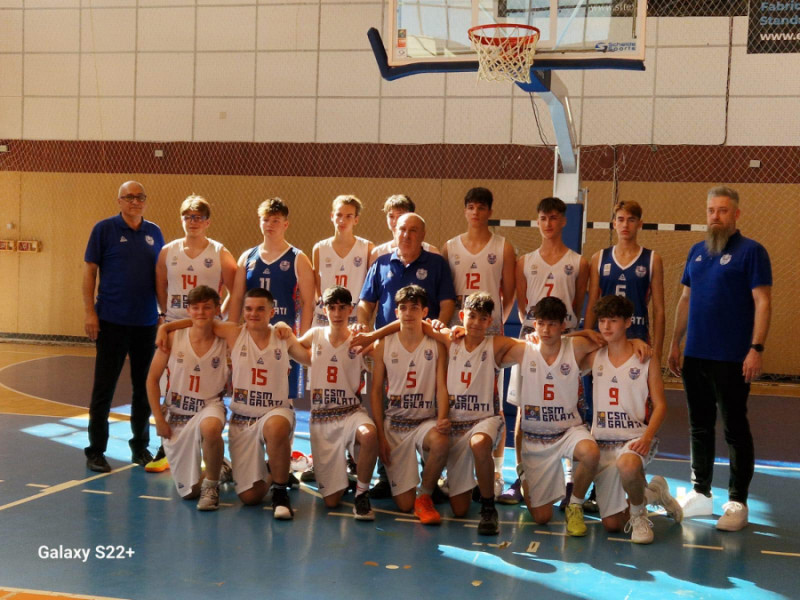 CSM Galați învinge AS Cuza Pirates în baschet juniori Under 16