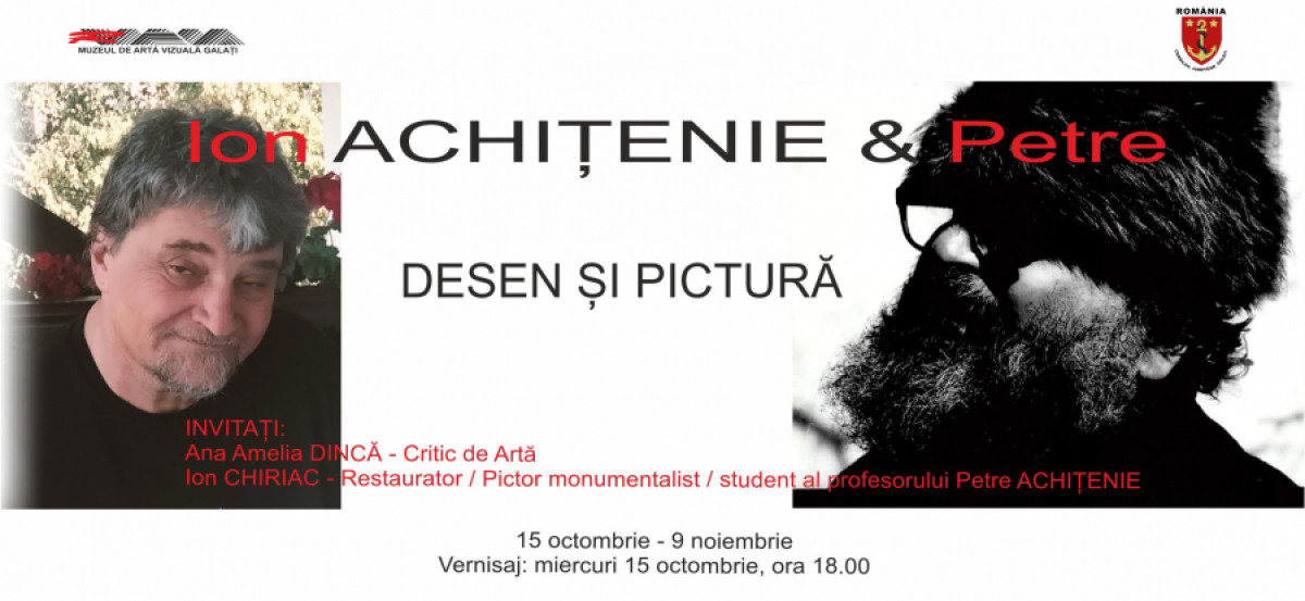 Vernisajul expoziției „Ion & Petre Achițenie” la Muzeul de Artă Vizuală Galați