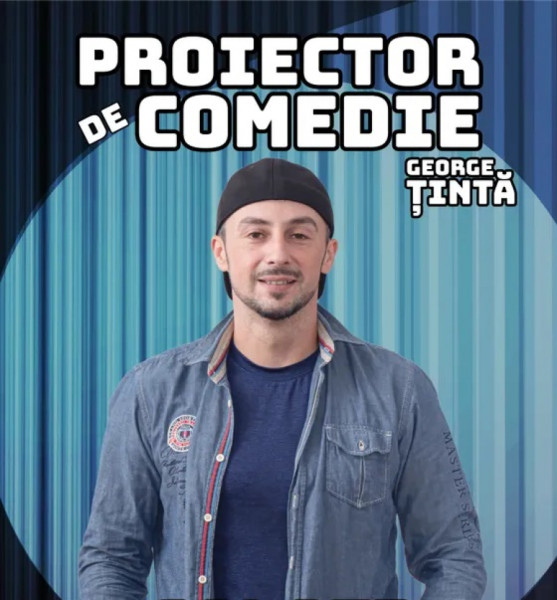 George Țintă aduce un show de comedie pe 17 octombrie la Galați