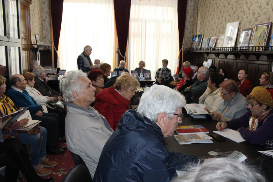 Lansare de antologii poetice la Casa de Ajutor Reciproc a Pensionarilor din Galați