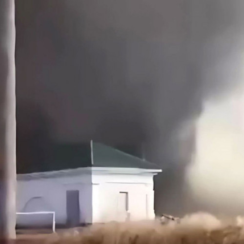 Video "Tornada de foc" a lovit Rusia cu putere devastatoare