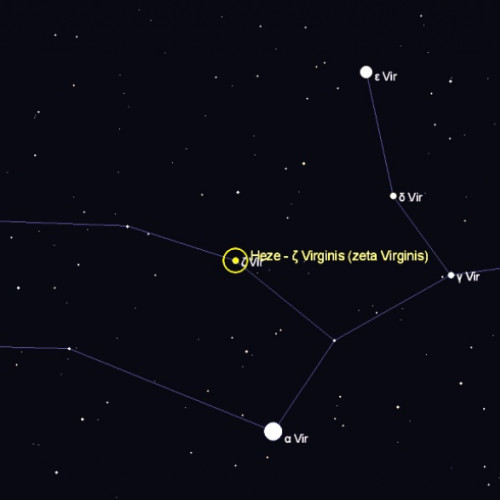 Astronomii galateni au descoperit variabilitatea stelei Heze, afirm ast4azi Observatorul Astronomic din Galati