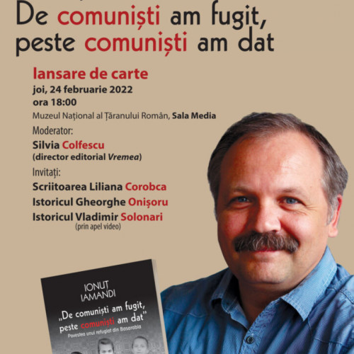 Lectură publică și avanpremieră la ședința Cenaclului "Noduri şi Semne": Prezentarea cărților recente ale scriitorului Ionuț Iamandi