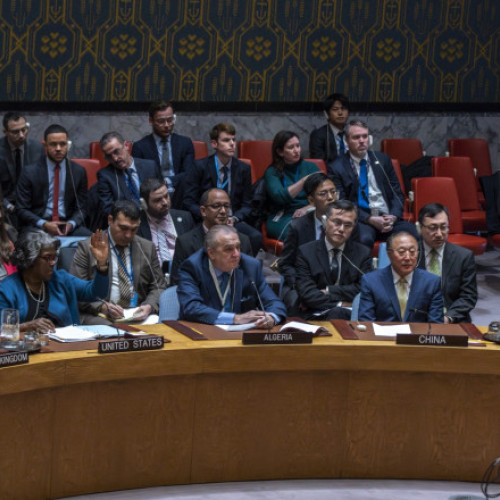 Rusia si China au blocat un proiect al SUA pentru armistitiu in Fasia Gaza prin veto la ONU