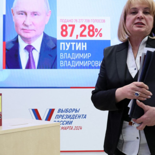 Oficial, Putin câștigă alegerile cu 87,28% din voturi: Comitetul Electoral Central din Rusia.